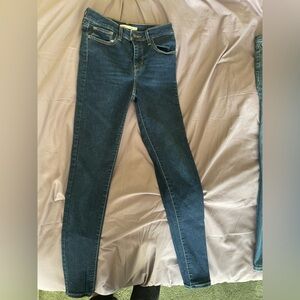 Levi's Women's High Rise Jeans - Dark Blue